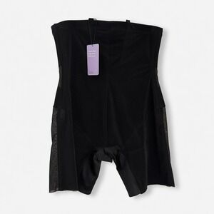 Honeylove SuperPower Short High Waisted Shapewear Onyx Black XL New With Tags